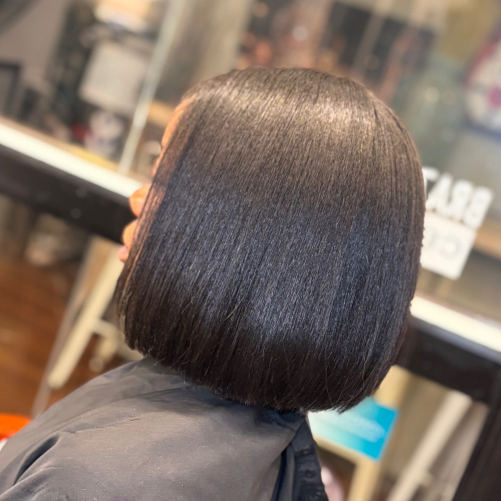 Silk Press + Treatment