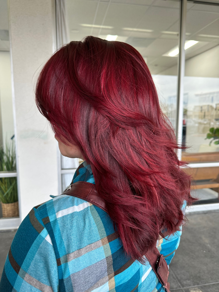 Add On Haircut To Any Color Sercice