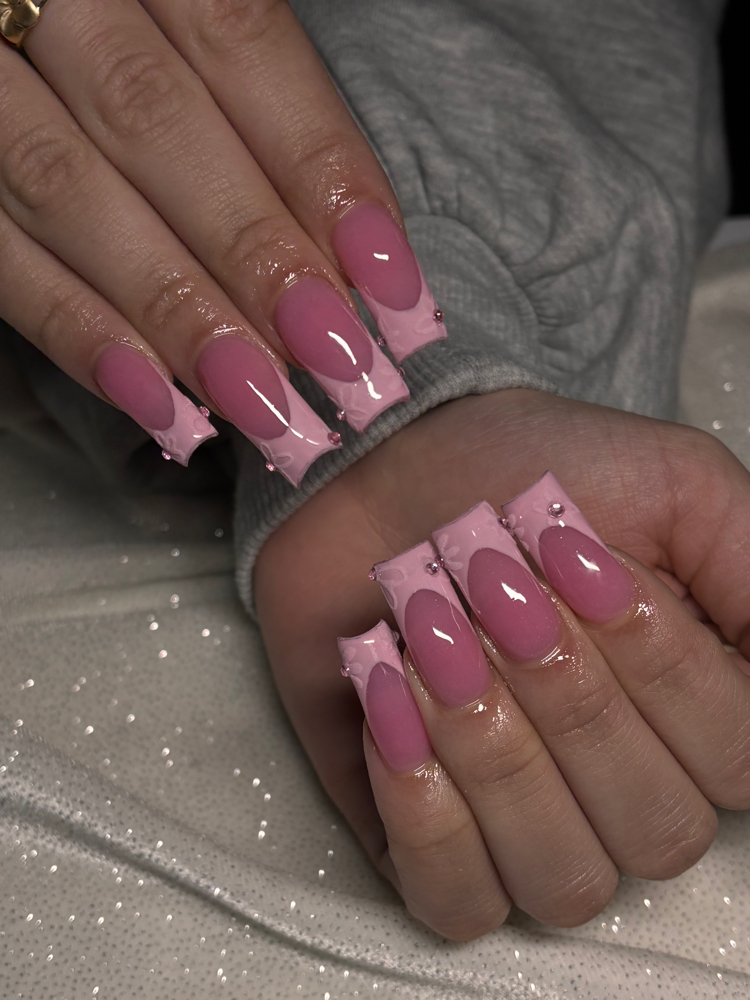 Medium Acrylic Nails at Sammy’s cosmo in Salem, OR