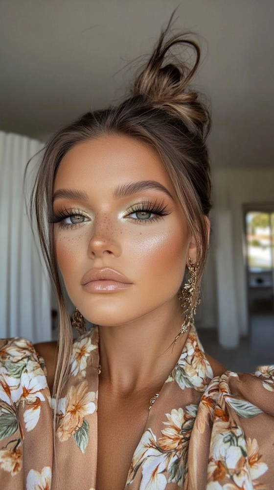 Bridal Makeup With Lashes