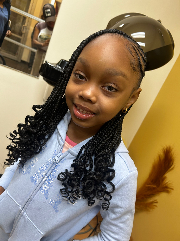 Kids Fulani Braids