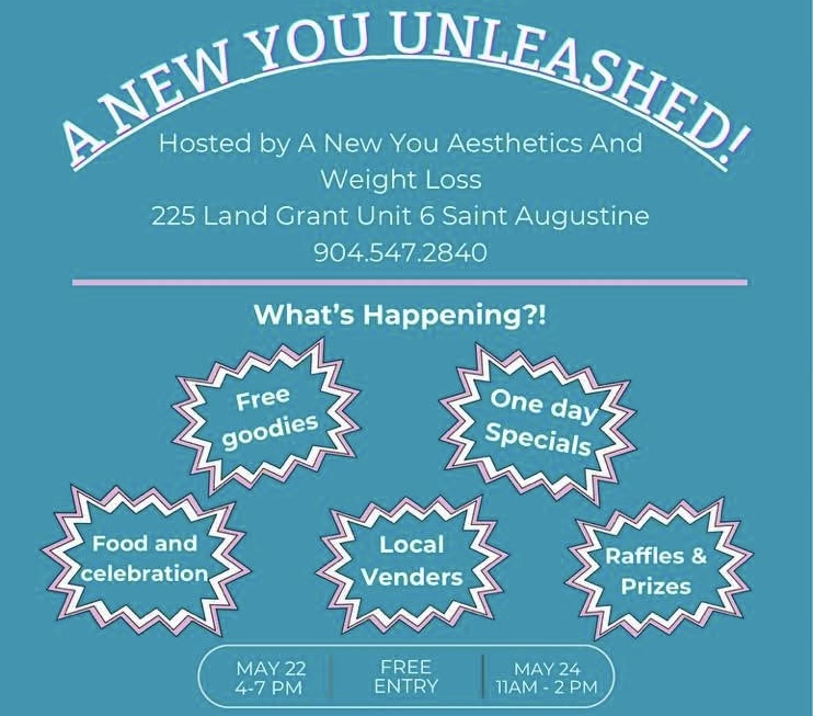 A New You Event May 22nd, 4-7pm