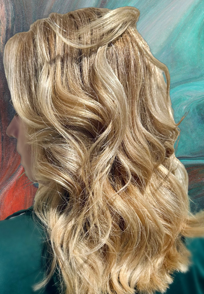 Blonding root touch up