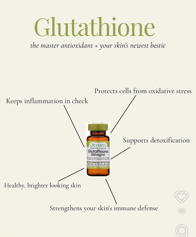 Glutathione 💉 at Zen drip bar & medspa in Houston, TX
