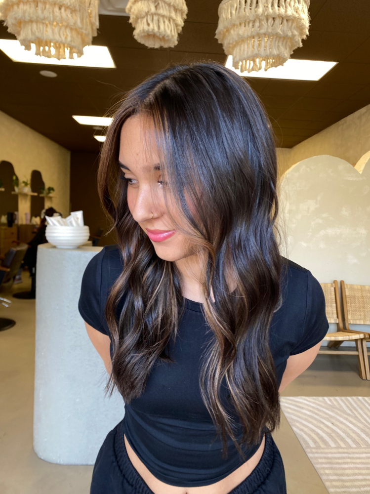 Face Framing Highlights