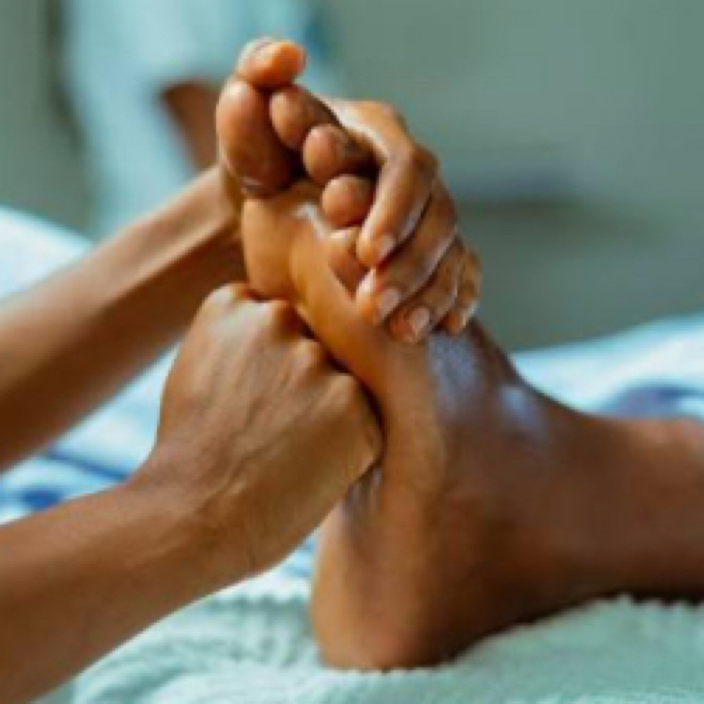 Foot Massage at Glamma’s Glo in Atlanta, GA
