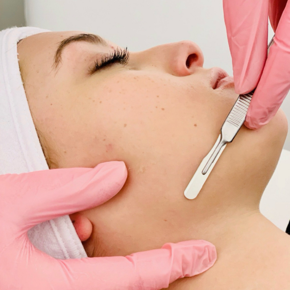 Dermaplane Express Facial at Lush Beauty & Body Bar in Marion, IL