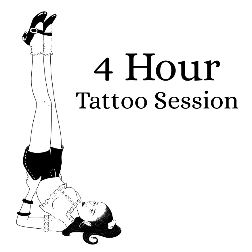 4 Hour Tattoo Session