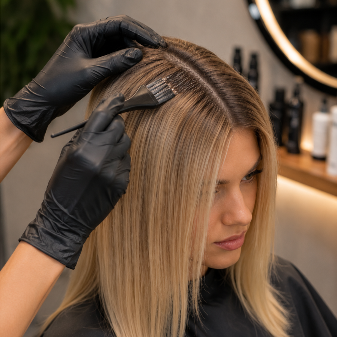 ROOT TOUCHUP at OvsAnna Beauty in GLENDALE, CA