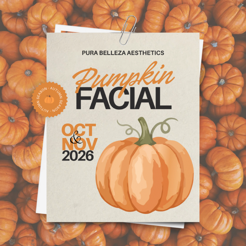 PUMPKIN FACIAL 🎃 at Pura Belleza Aesthetics in Avondale, AZ