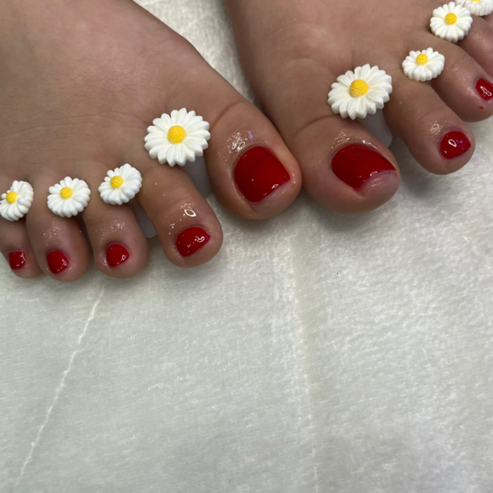 Gel Pedicures at Sculpted by victoria in Corpus Christi, TX