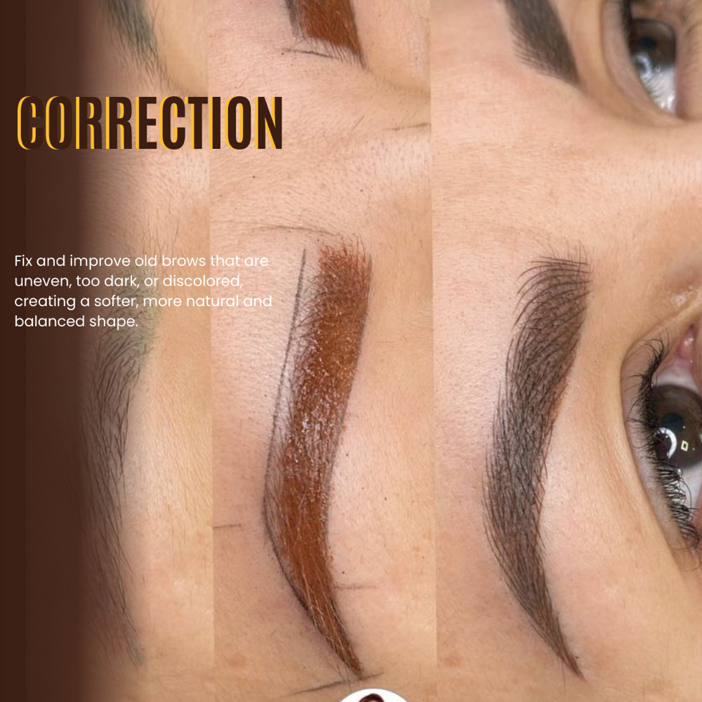 Old Brows Correction at Christina brows in Monroe, GA