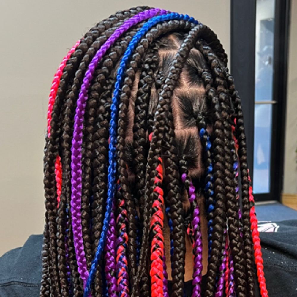 2 Or More Colors (Braids Only) at Growing Confidence in Michigan City, IN