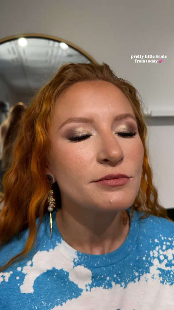 Bridal Makeup at Lucky Girl Aesthetics in Wichita, KS