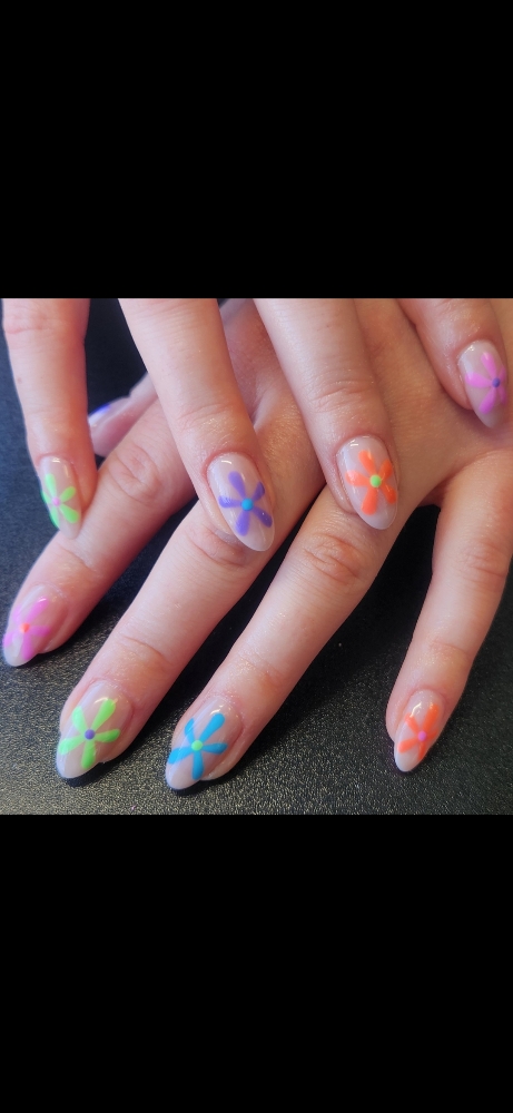Gel polish soak off +Manicure