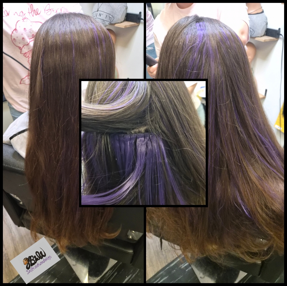 Peekaboo Color Partial Sew-in at Jaybraidsandwigs in Baytown, TX
