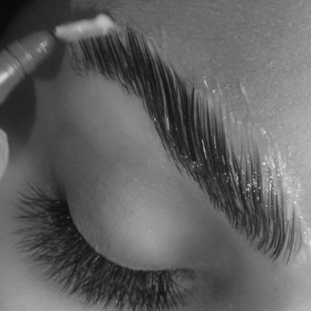 Brow Lamination at Seventy x Seven Salon in crescent Springs, KY