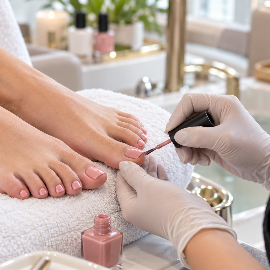 Regular polish change - toes at Gold Coast Beauty By Shanzo in Chicago, IL