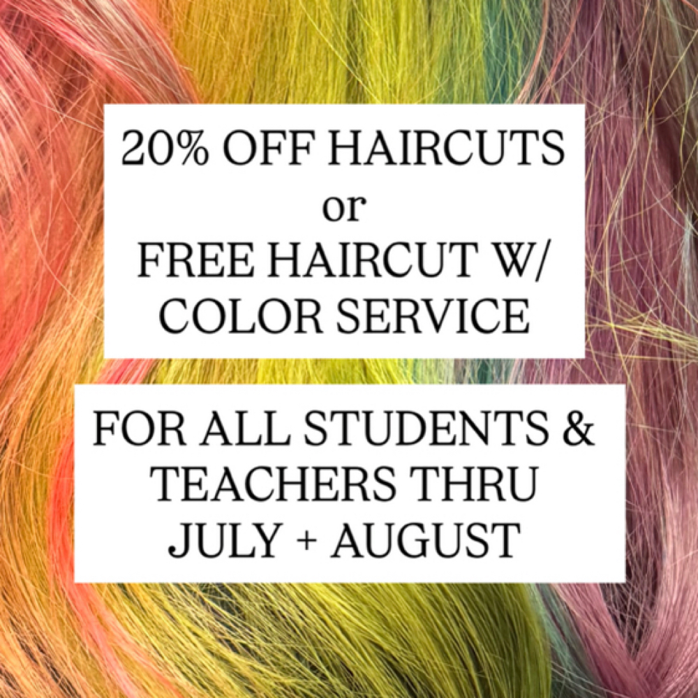 July + August Haircut Promo at Victoria - Hair Alchemist in Kokomo, IN