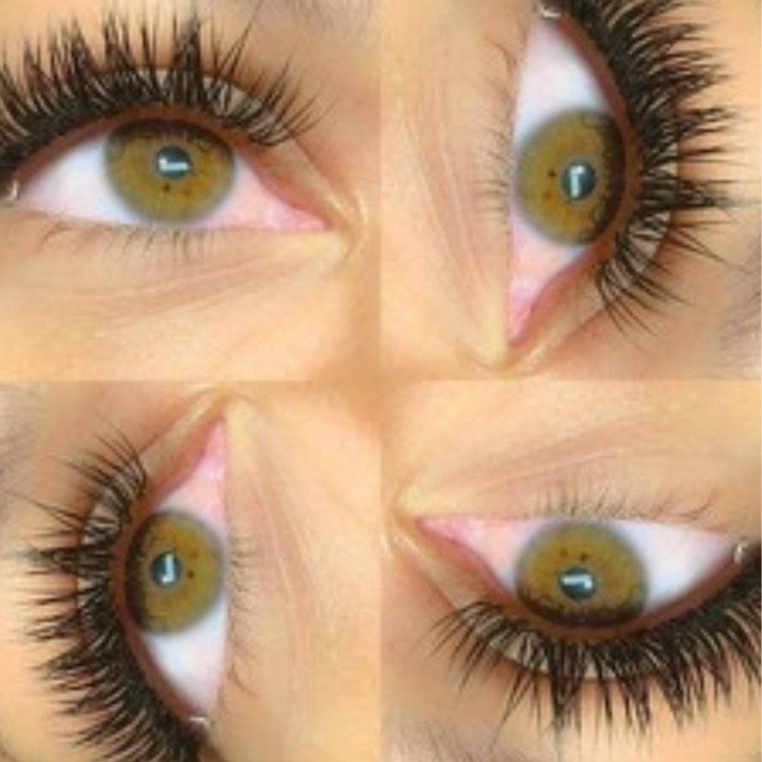 Hybrid Eyelash Extensions at To Cut & Dye For | Sculpted with Kare in Los Angeles, CA