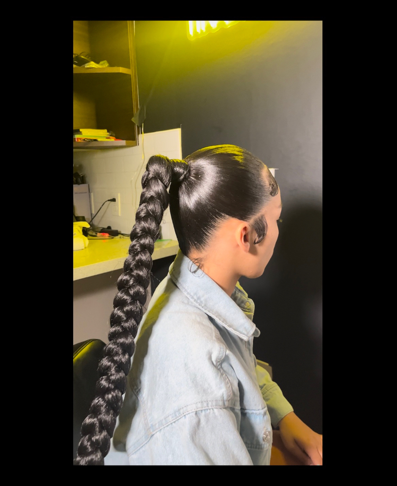 Braid Ponytails at TINADIDTHAT’ in Seattle, WA