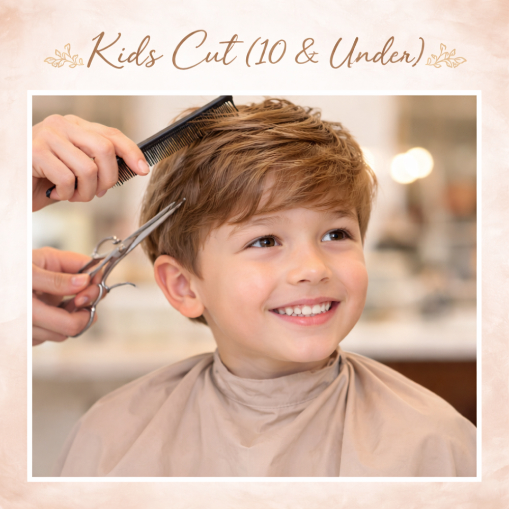 Youth Haircut (Ages 10 & Under) at Studio M Beauty Co. in Salem, OR