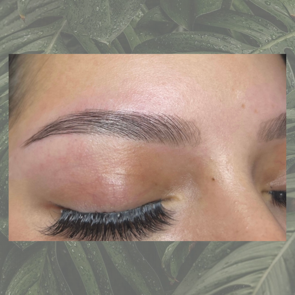 Brow Lamination + tint