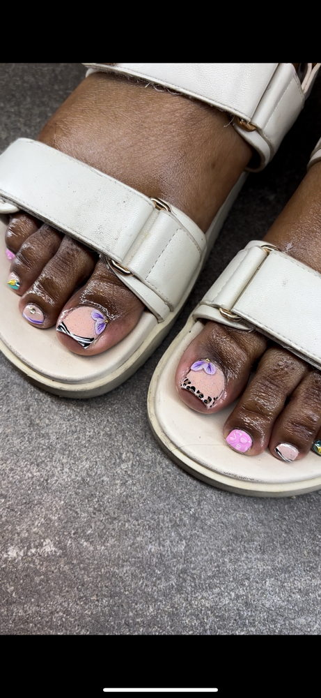 Classic Gel (NO-CHIP) Pedi at Ree Polished You in Broadview, IL