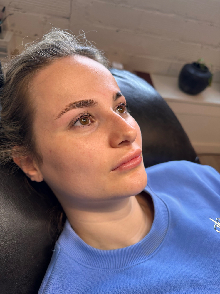 Lash lift and tint