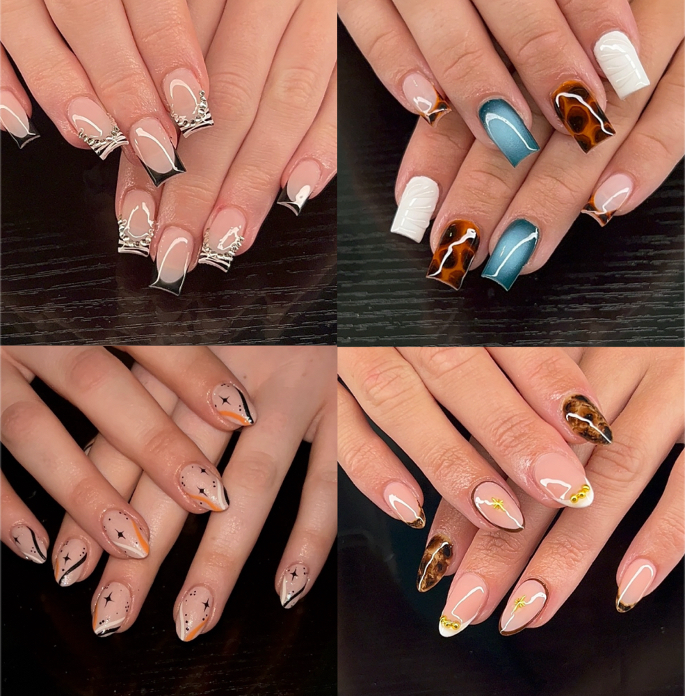 Short-Medium Moderate Gelx Set at SetbyStella in Fayetteville, AR