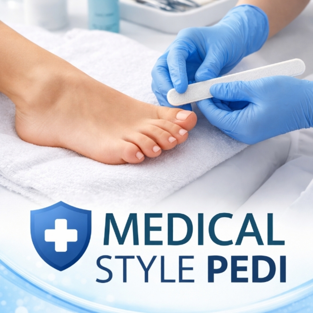 Foot Wellness Pedicure at April Lee Nails in Melbourne, FL