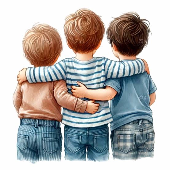 3 kid haircut at Pretzel city barbershop in Freeport, IL