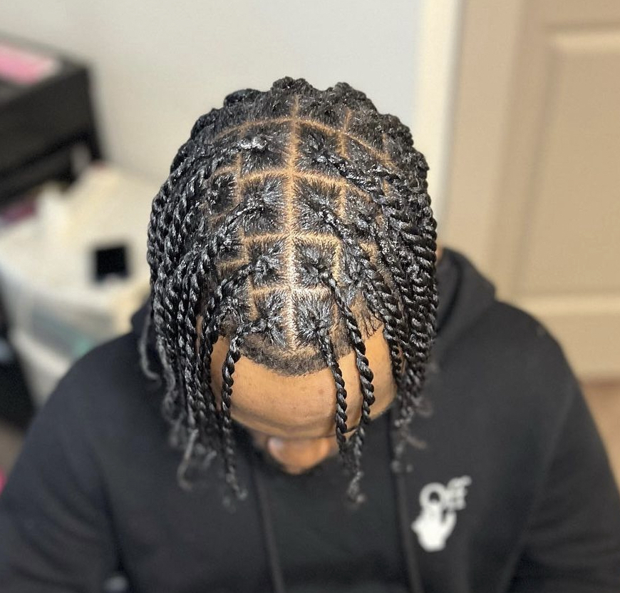 Two Strand Twist On Natural Hair