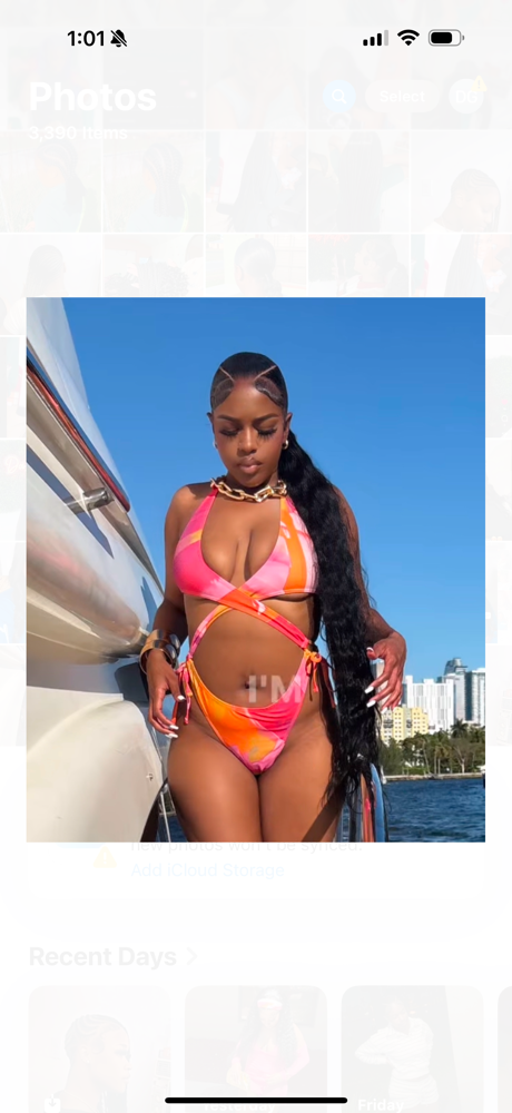 Trap Babe Slick Ponytail