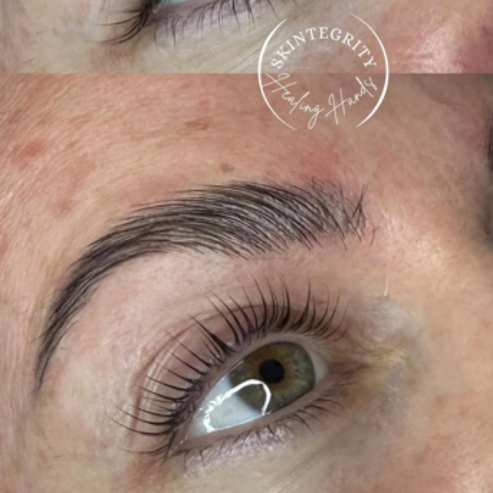 Korean Lash Lift+Brow Lamination at Skintegrity Healing Hands in Butler, PA