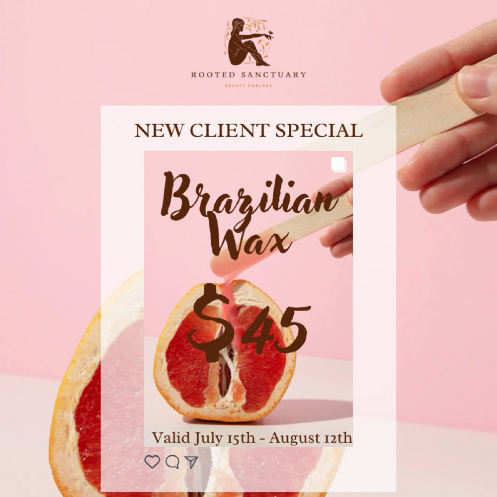 New Cleint Promotion 7/15-8/12 at Rooted Sanctuary Beauty Parlour in Oklahoma City, OK
