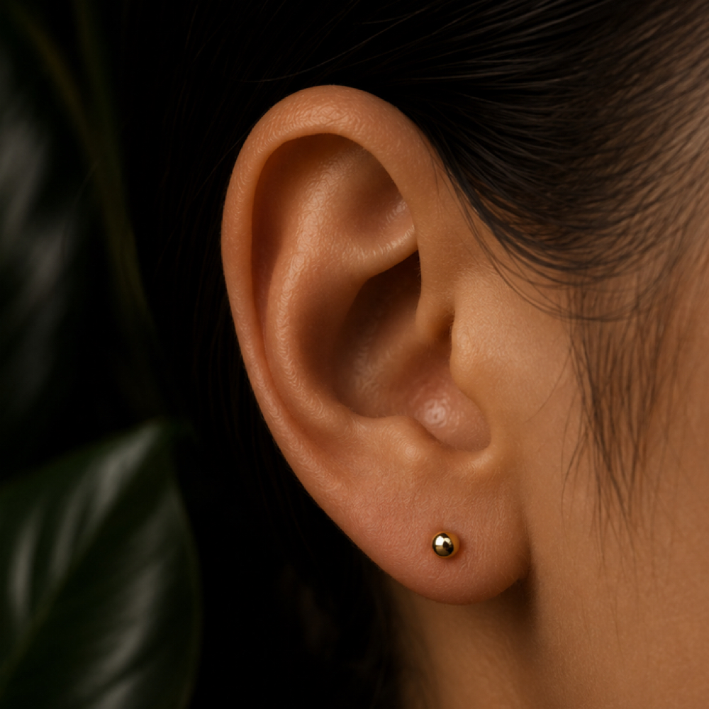 Single Lobe at Piercing Poli’s in El Paso, TX