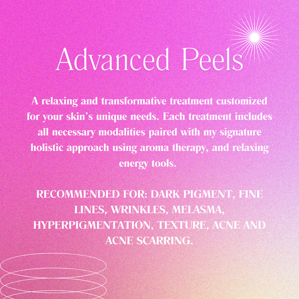 Advanced Peel | Facial Or Back