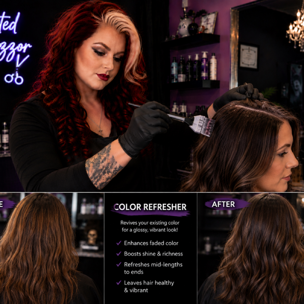 Color Refresh at Twisted Scizzors in Spanish Fort, AL