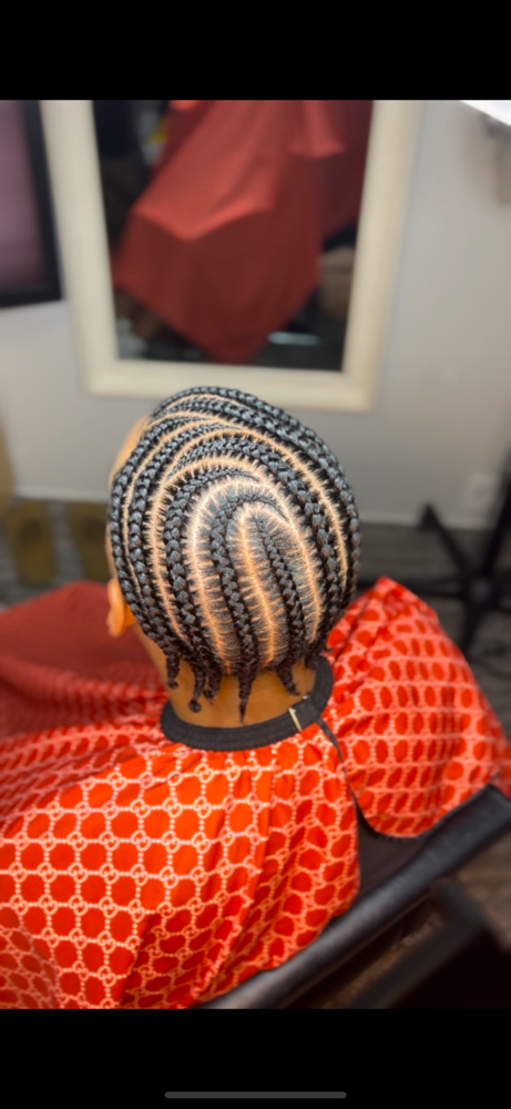 Men’s Braided Design #3 at Slaid & Stitched in Arlington, TX