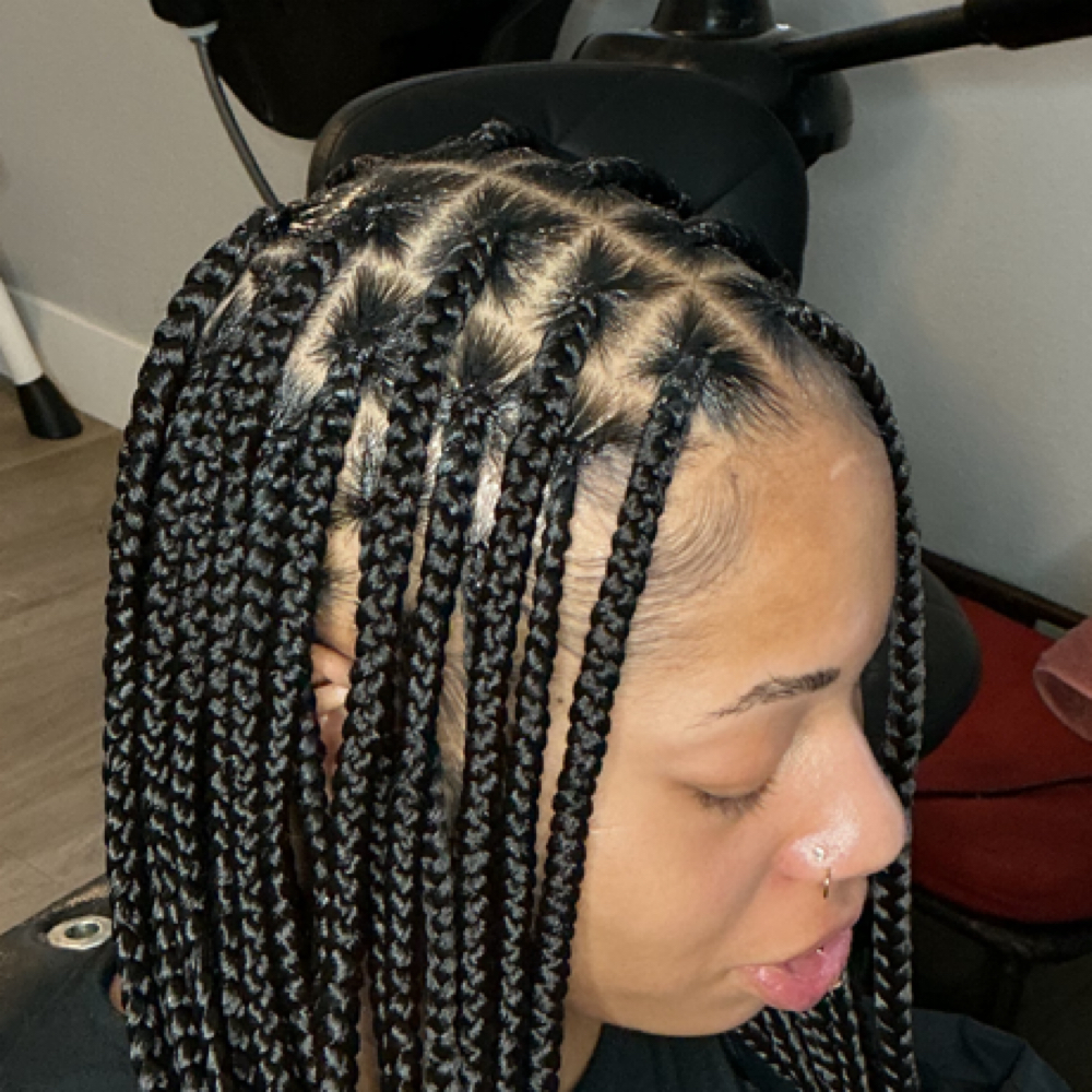 Large Waist Length Knotless at Niyahsnotoriousstyles in Tukwila, WA