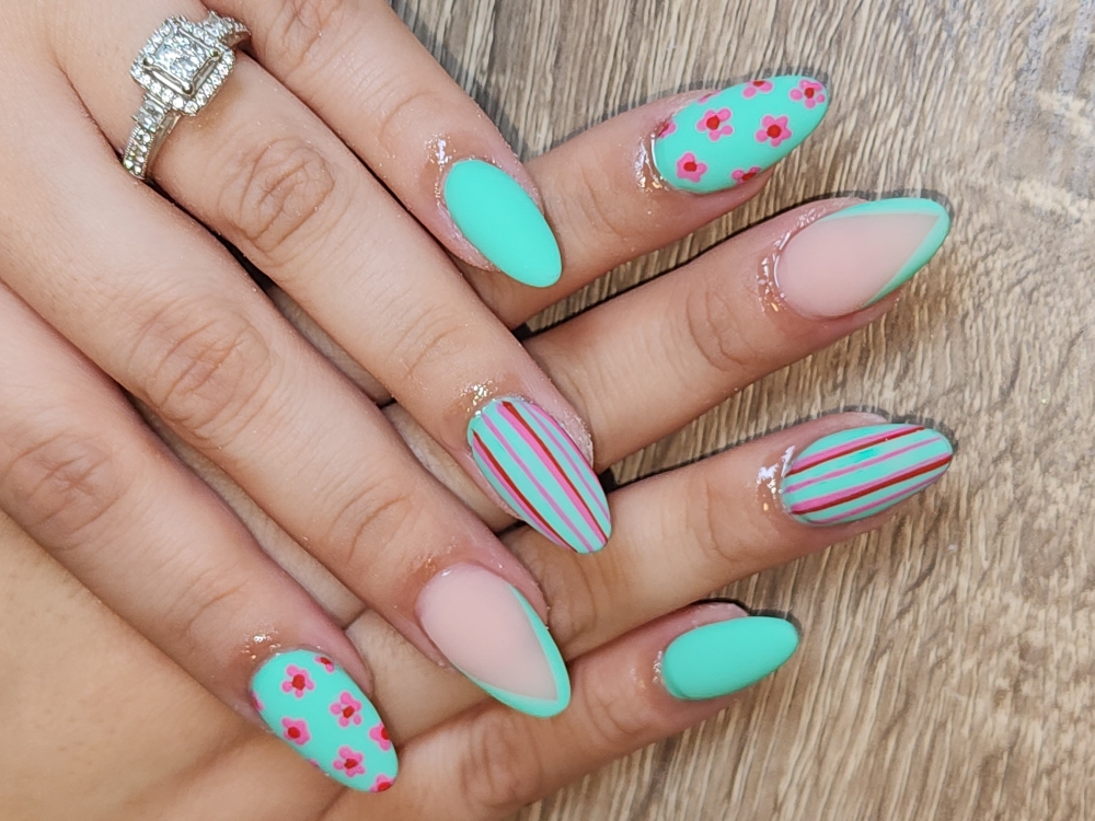 Acrylic Full Set (Short-Medium) at POLISHED in Eads, CO