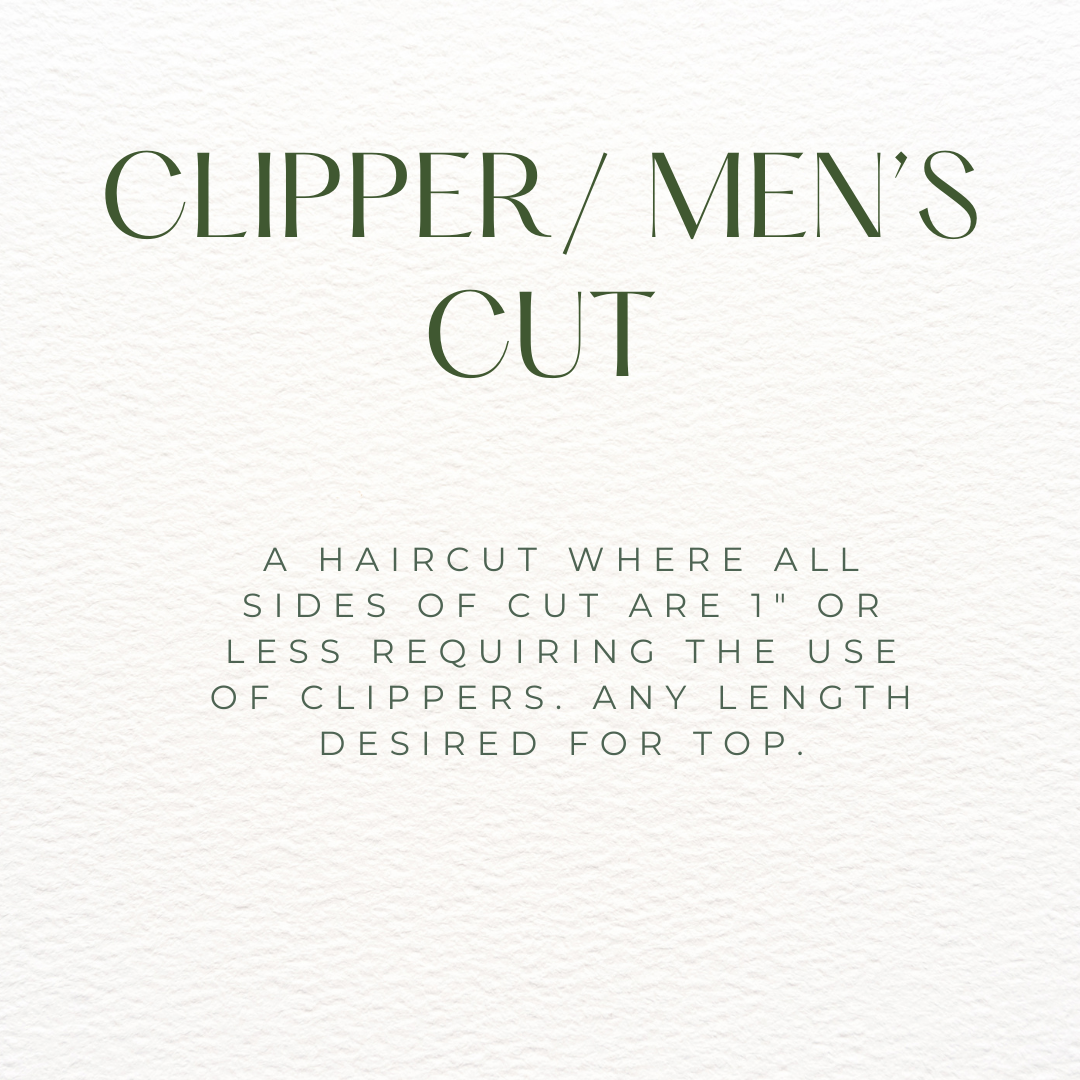 Clipper/ Mens Haircut