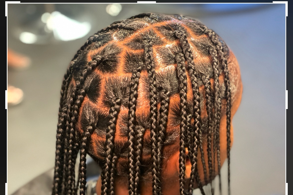 Men individual plaits