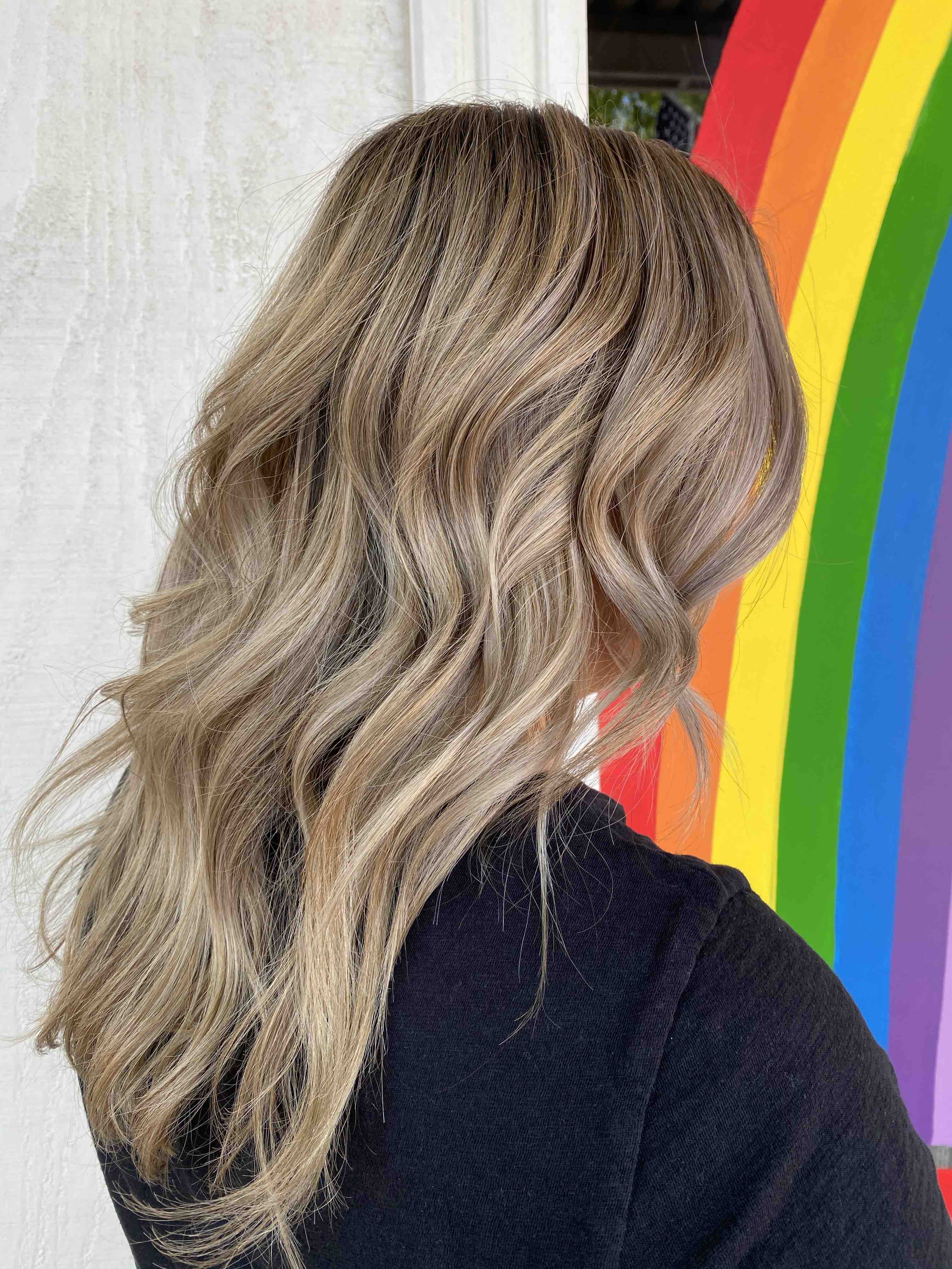 Full Head Blonding + Base Color