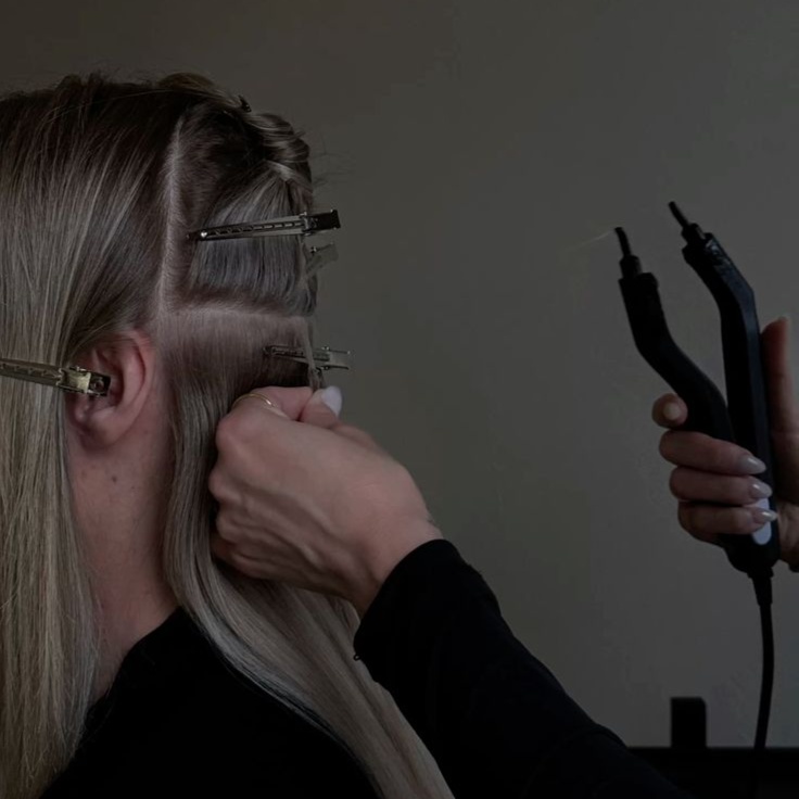 Hair Extension Consultation at Hair by Brittney & Co. in Garner, NC