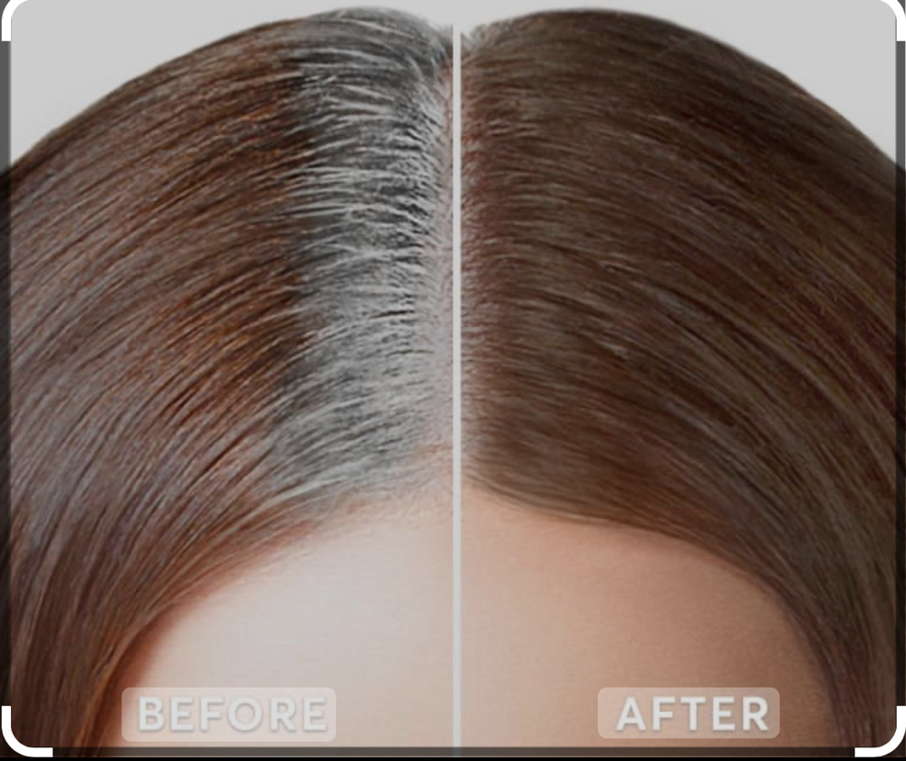 Root Retouch & Blowdry at The Mane Beauty Room in Danvers, MA