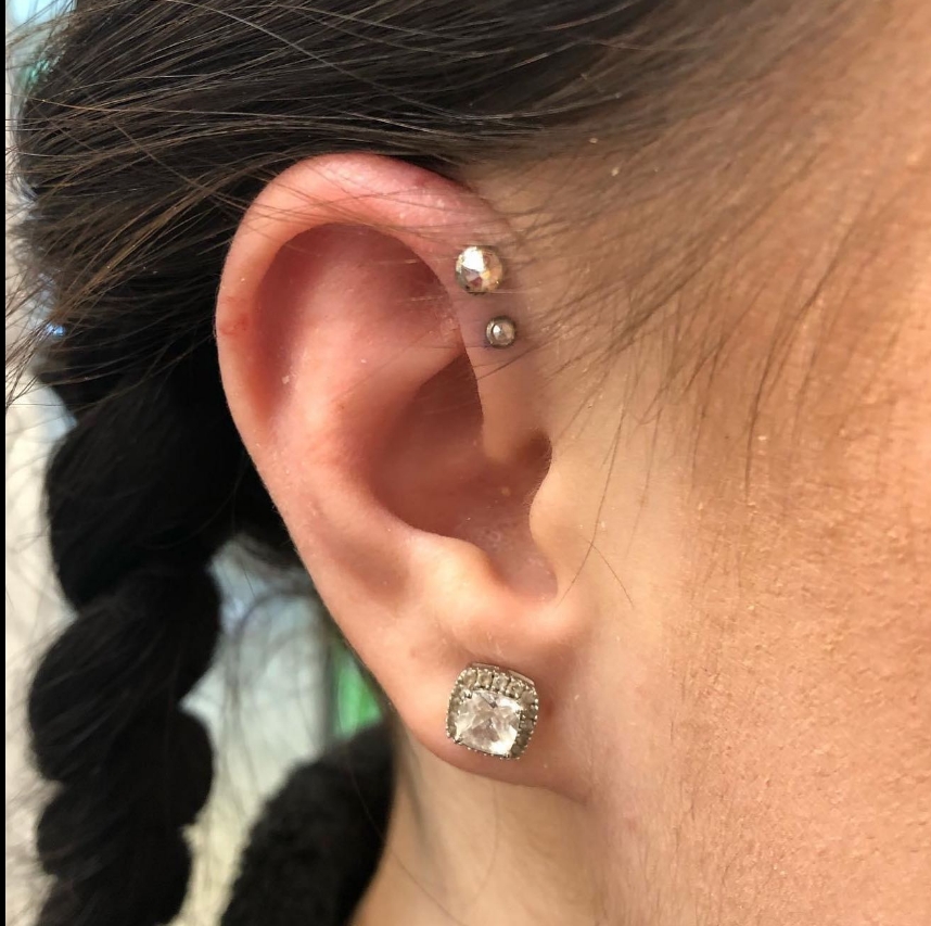 Forward Helix at Divine Image Ink Piercings in Parma Heights, OH