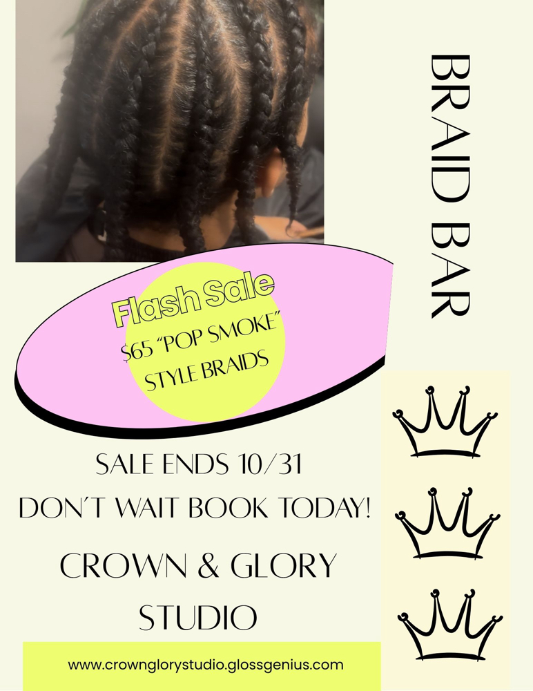 $65 Corn Row Special