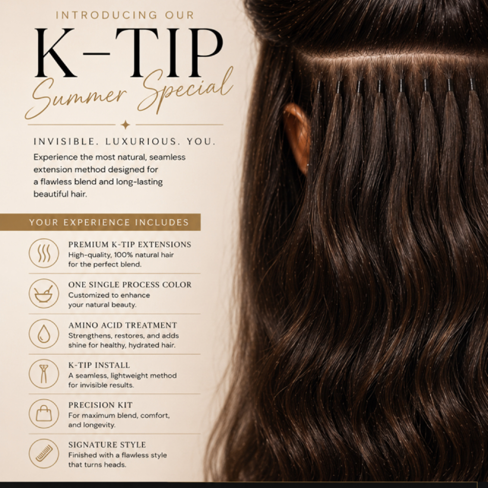 “ The OT Luxury K-Tip Experience” at O T Beauty in Columbia, MD